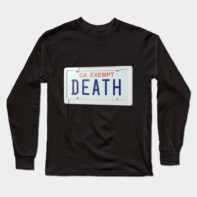 Government Plate Long Sleeve T-Shirt by Identikit